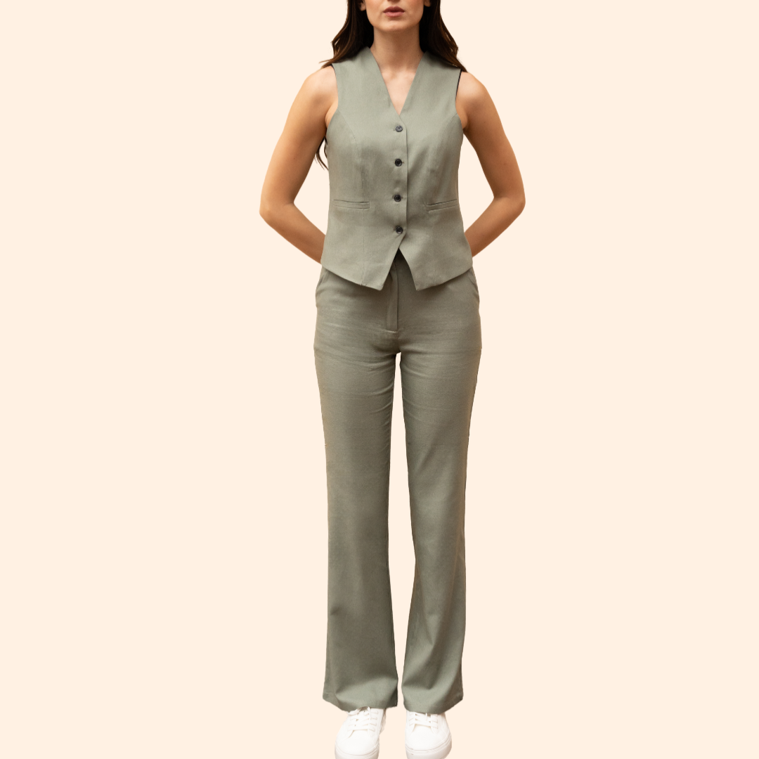 Linen waistcoat