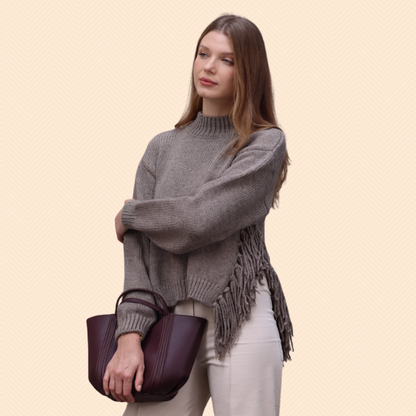 Fringe knit
