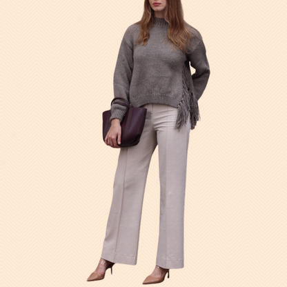 Fringe knit
