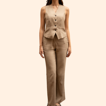 Linen waistcoat
